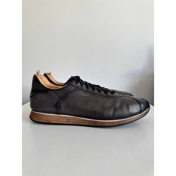 Officine Creative Keino Polished Leather Sneakers main image 5